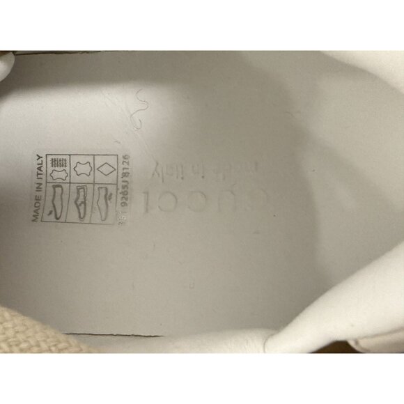 Gucci GG Supreme Beige & Brown Sneakers Made In Italy - Picture 5 of 11